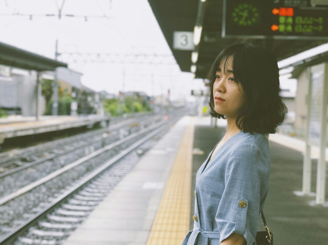 Studio portrait of a Japanese female backend engineer